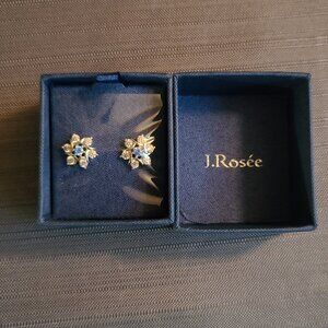 Sterling Silver Snowflake Earrings